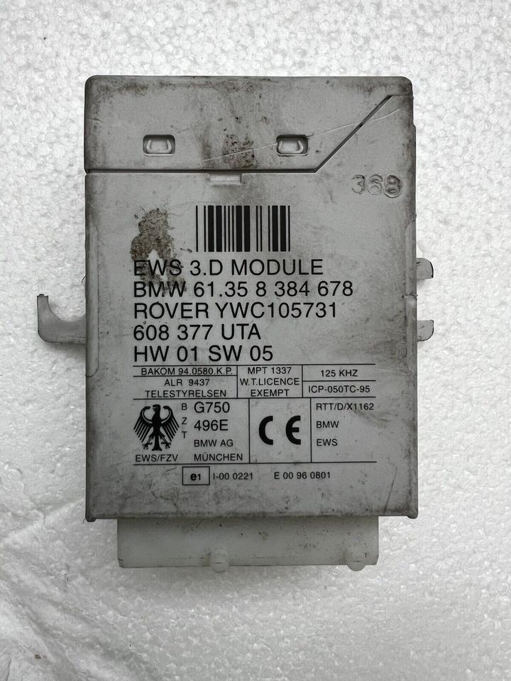 8384678 BMW Z3 E36 EWS 3 Steuergerät
