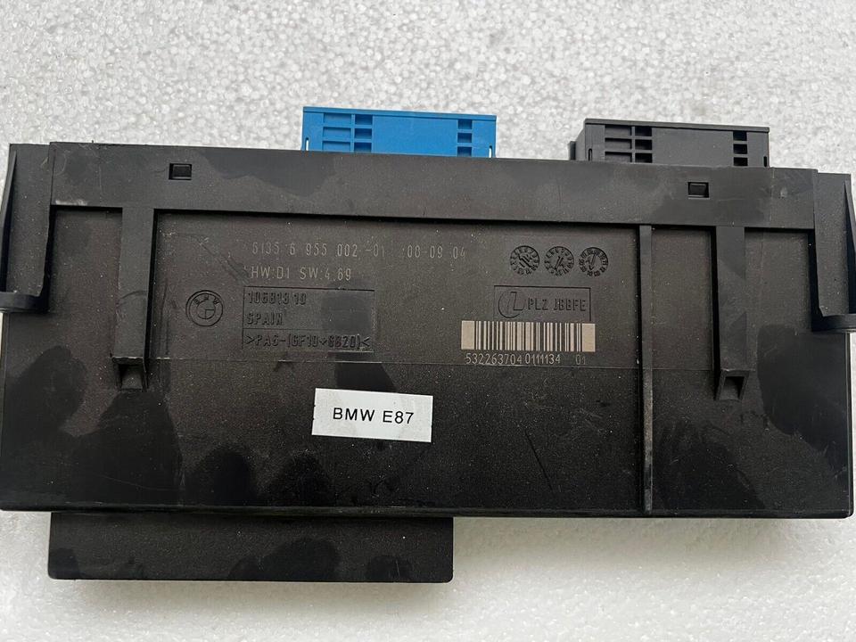 6955002 BMW E87 1er Komfortsteuergerät Elektronik Modul